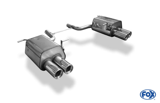 Mercedes SLK Typ 172 Endschalldämpfer rechts/links - 2x90 Typ 13 rechts/links