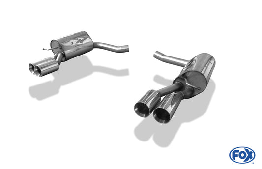 Mercedes CLS W218 Endschalldämpfer rechts/links 63,5mm - 2x90 Typ 25 rechts/links
