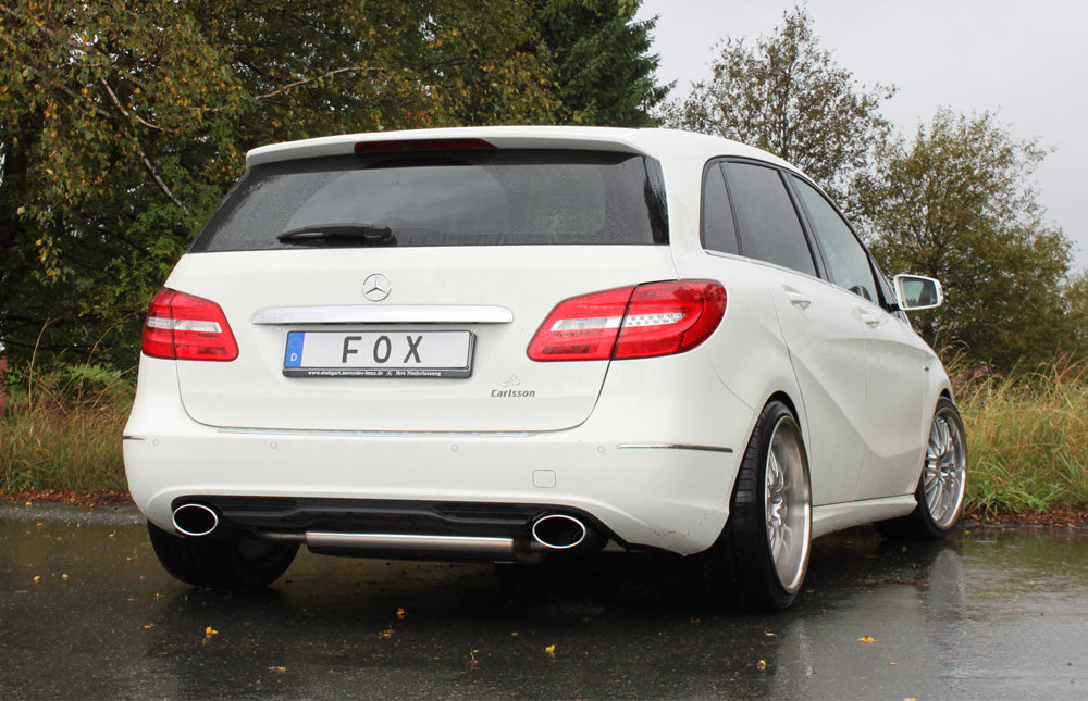 Mercedes B-Klasse - 246 - 4-matic Endschalldämpfer quer Ausgang rechts/links - 140x90 Typ 32 rechts/links