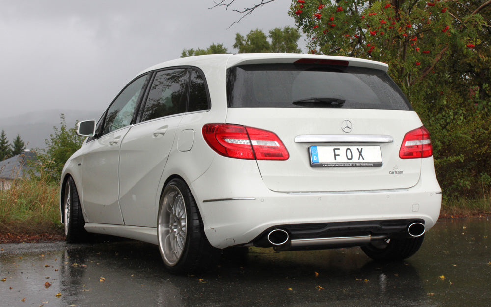 Mercedes B-Klasse - 246 - 4-matic Endschalldämpfer quer Ausgang rechts/links - 140x90 Typ 32 rechts/links