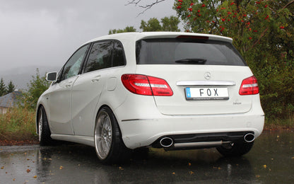 Mercedes B-Klasse - 246 - 4-matic Endschalldämpfer quer Ausgang rechts/links - 140x90 Typ 32 rechts/links