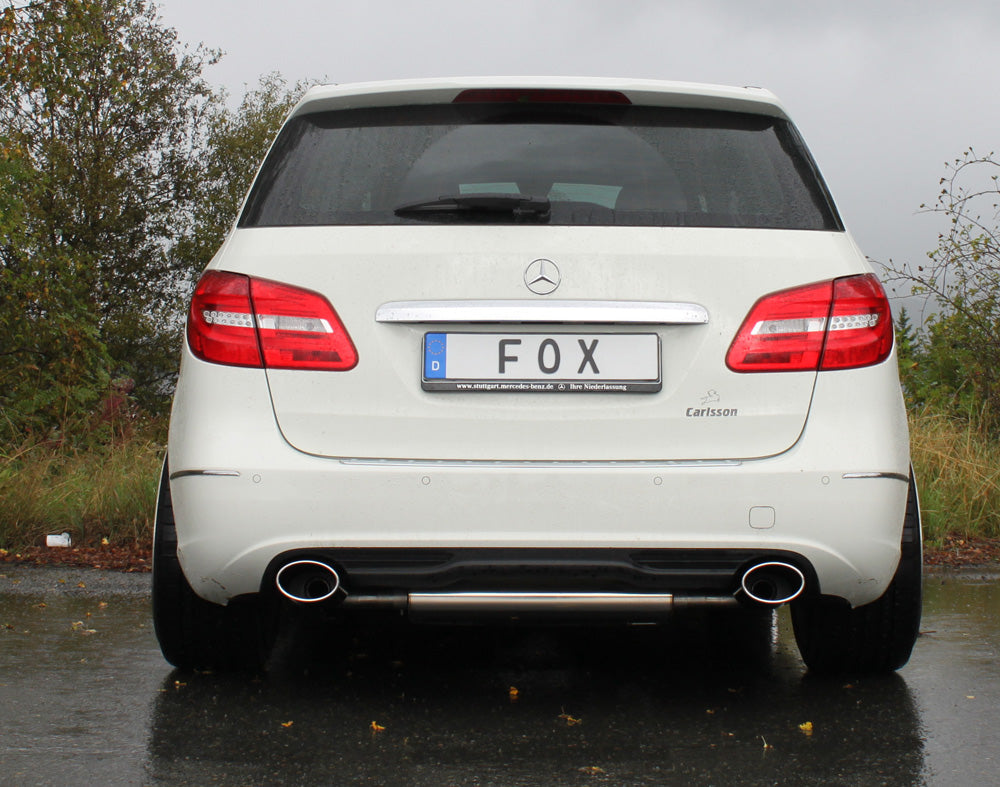 Mercedes B-Klasse - 246 - 4-matic Endschalldämpfer quer Ausgang rechts/links - 140x90 Typ 32 rechts/links