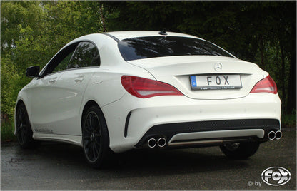 Mercedes CLA - C117/ X117 Frontantrieb Endschalldämpfer quer Ausgang rechts/links - 2x80 Typ 12 rechts/links
