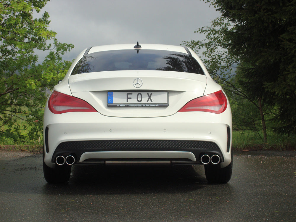 Mercedes CLA - C117/ X117 Frontantrieb Endschalldämpfer quer Ausgang rechts/links - 2x80 Typ 12 rechts/links