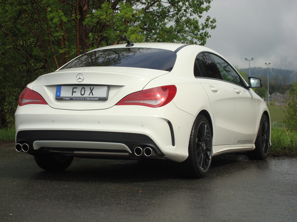 Mercedes CLA - C117/ X117 Frontantrieb Endschalldämpfer quer Ausgang rechts/links - 2x80 Typ 12 rechts/links