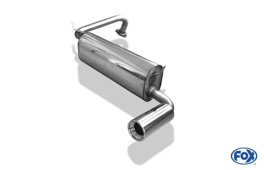 Mitsubishi Pajero Pinin H6_W - 3-türig Endschalldämpfer - 1x90 Typ 13