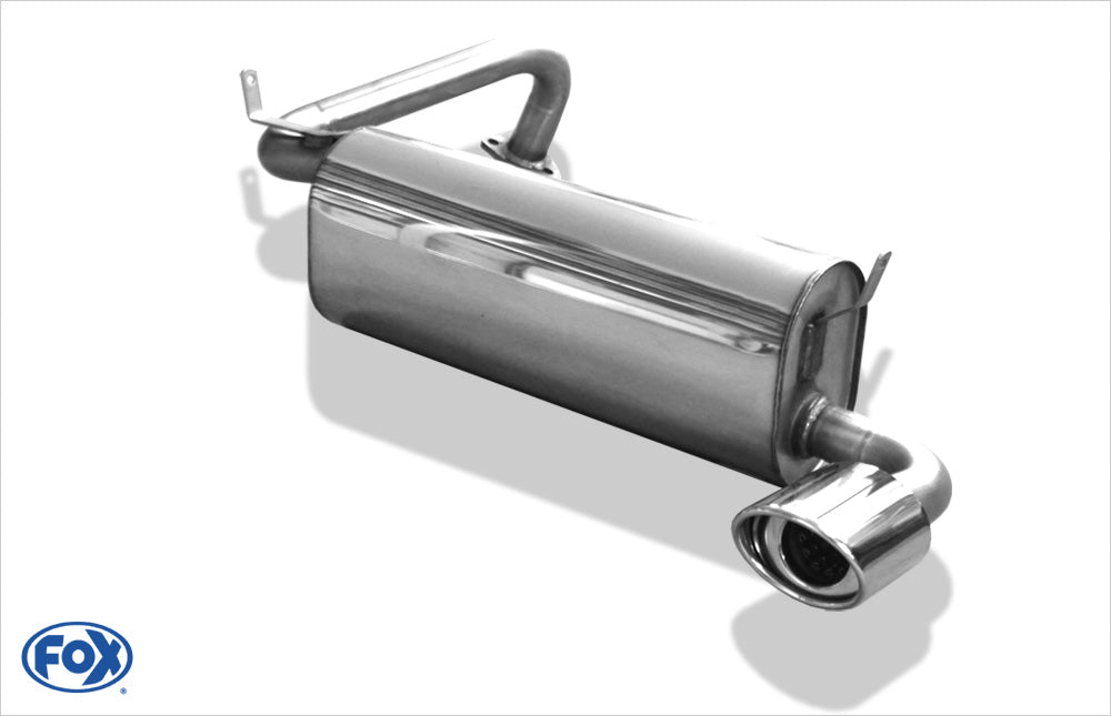 Mitsubishi Pajero Pinin H6_W - 3-türig Endschalldämpfer - 115x85 Typ 33