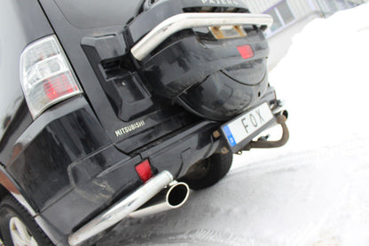 Mitsubishi Pajero IV - V80 Halbanlage ab Kat Ausgang rechts/links - 140x90 T32 rechts/links