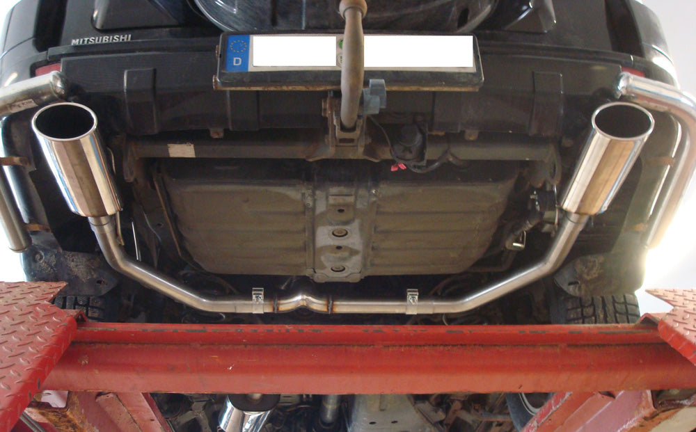 Mitsubishi Pajero IV - V80 Halbanlage ab Kat Ausgang rechts/links - 140x90 T32 rechts/links