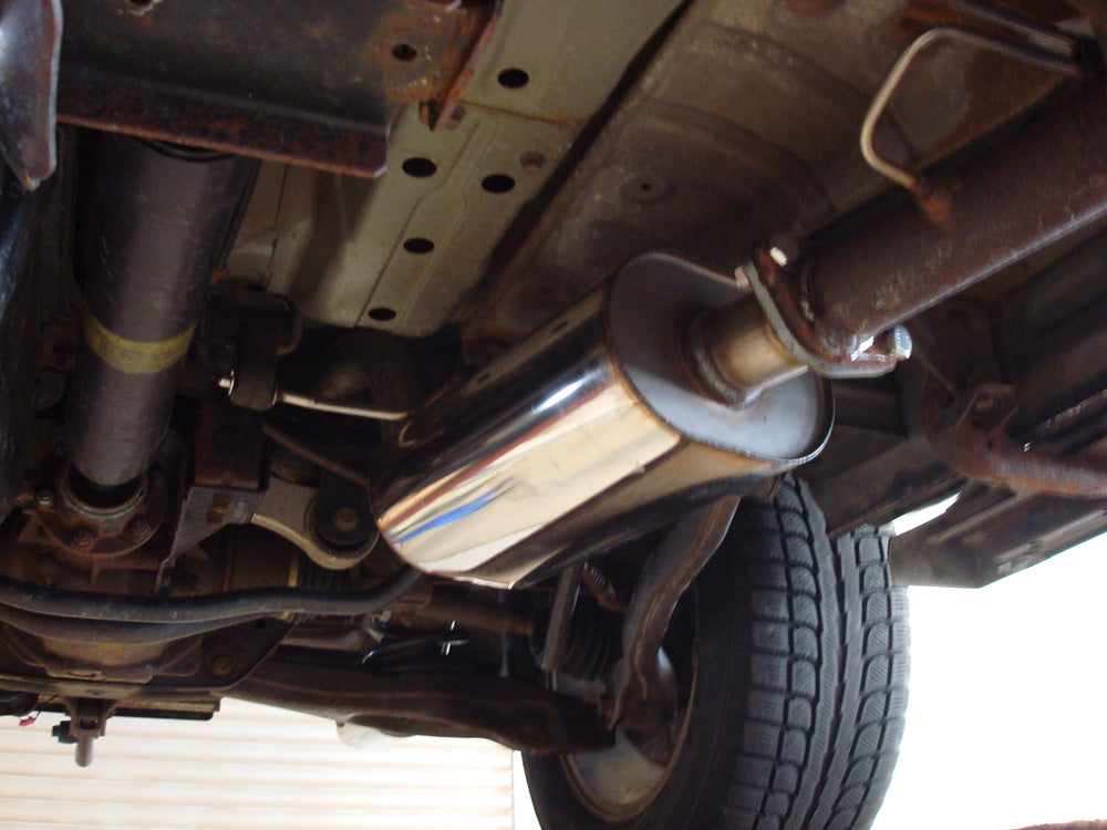 Mitsubishi Pajero IV - V80 Halbanlage ab Kat Ausgang rechts/links - 140x90 T32 rechts/links