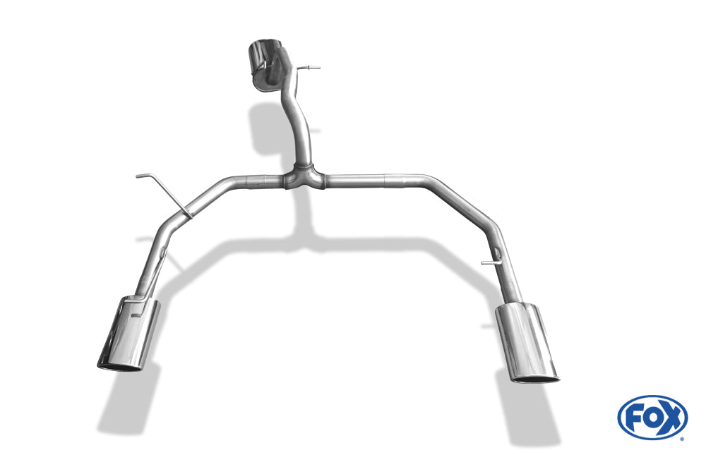 Mitsubishi Pajero IV - V80 Halbanlage ab Kat Ausgang rechts/links - 140x90 T32 rechts/links