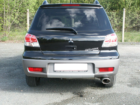 Mitsubishi Outlander 4WD Endschalldämpfer - 115x85 Typ 33