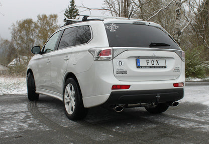 Mitsubishi Outlander III 4WD - GG/GF Endschalldämpfer quer Ausgang rechts/links - 140x90 Typ 32 rechts/links