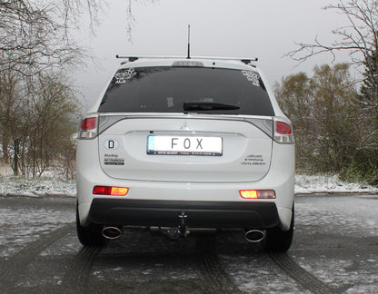 Mitsubishi Outlander III 4WD - GG/GF Endschalldämpfer quer Ausgang rechts/links - 140x90 Typ 32 rechts/links