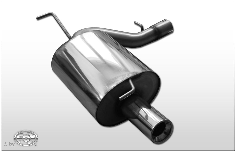 Mitsubishi Lancer Evolution VI Endschalldämpfer Ø70mm - 1x90 Typ 13