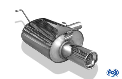 Mitsubishi Lancer Evolution VI Endschalldämpfer Ø70mm - 1x100 Typ 13