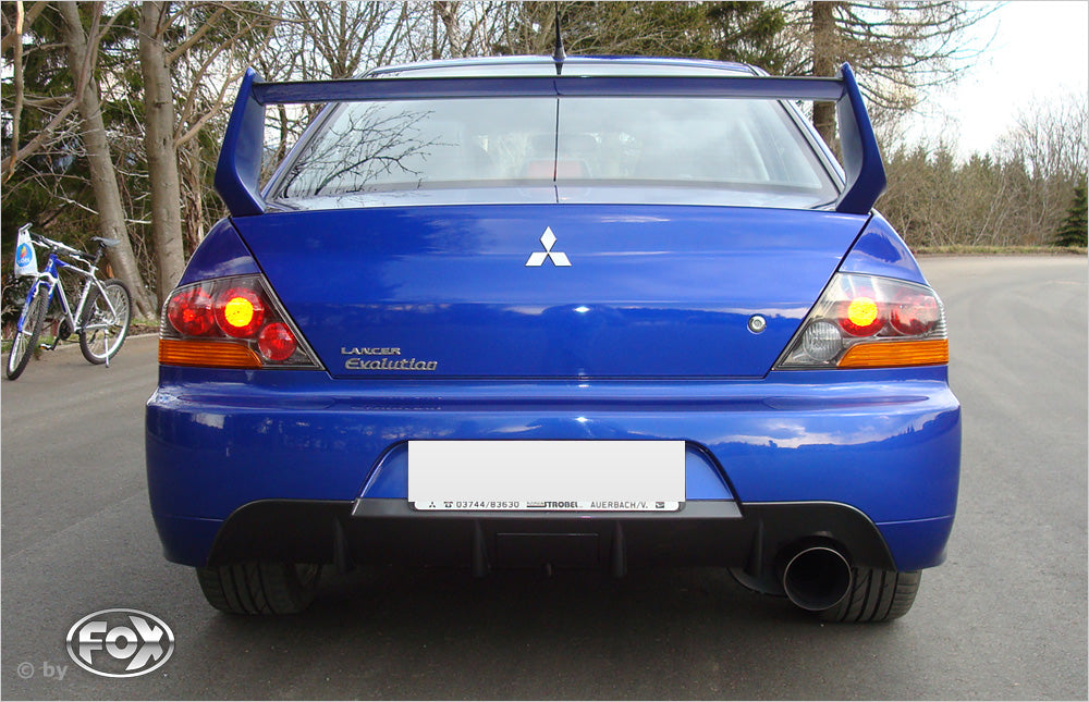 Mitsubishi Lancer EVO IX Endschalldämpfer - 1x129 Typ 14