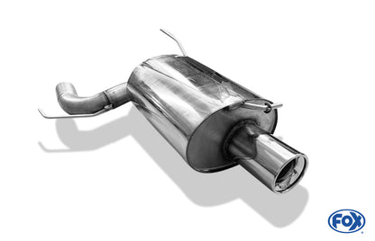 Mitsubishi Lancer EVO IX Endschalldämpfer - 1x100 Typ 13