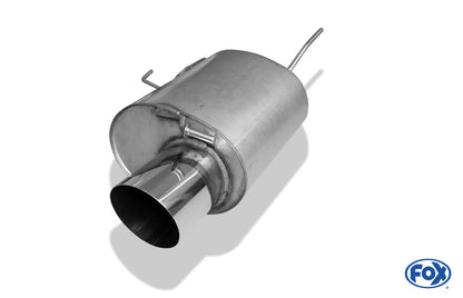 Mitsubishi Lancer EVO IX Endschalldämpfer - 1x129 Typ 14