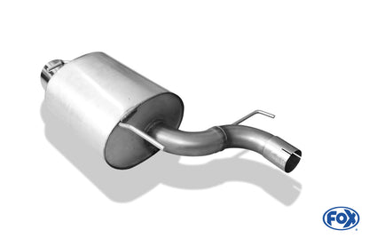 Mitsubishi Lancer EVO IX Endschalldämpfer - 1x129 Typ 14