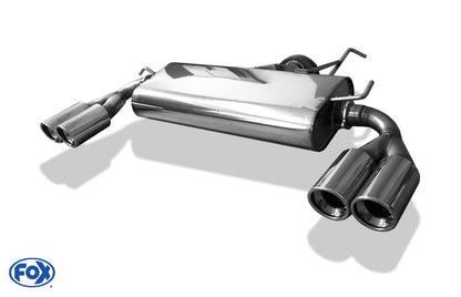 Mitsubishi Lancer CYO - Stufenheck/ Sportback Endschalldämpfer quer Ausgang rechts/links - 2x90 Typ 17 rechts/links