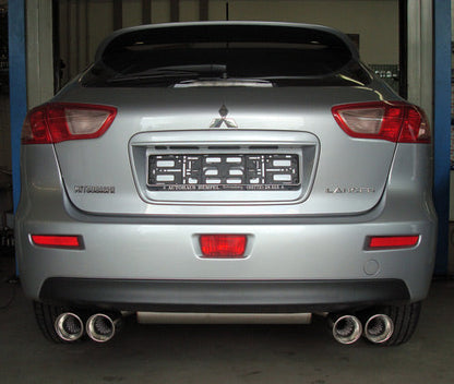 Mitsubishi Lancer CYO - Stufenheck/ Sportback Endschalldämpfer quer Ausgang rechts/links - 2x90 Typ 17 rechts/links