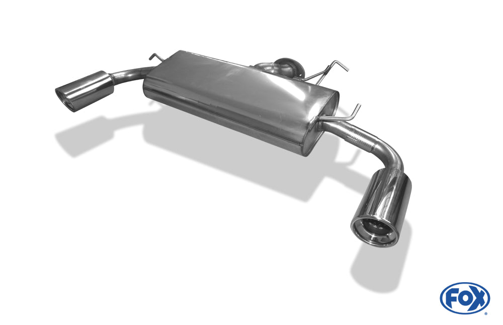 Mitsubishi Lancer CYO - Stufenheck/ Sportback Endschalldämpfer quer Ausgang rechts/links - 1x100 Typ 17 rechts/links