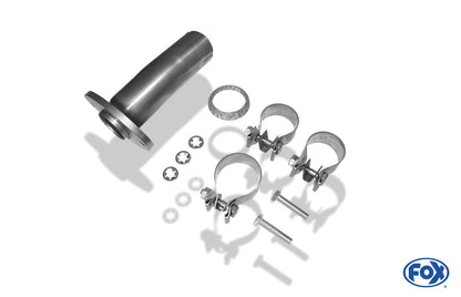 Mitsubishi Lancer CYO - Stufenheck/ Sportback Endschalldämpfer quer Ausgang rechts/links - 2x90 Typ 17 rechts/links