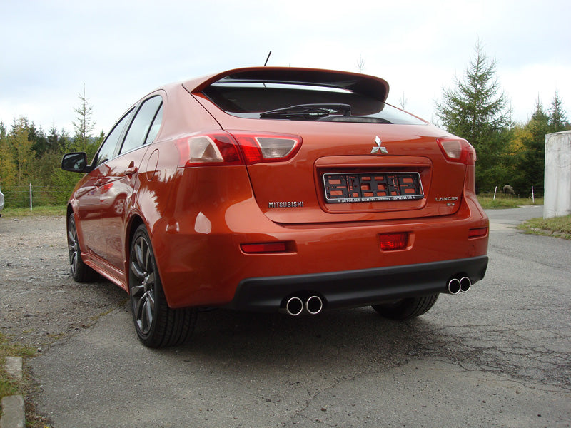 Mitsubishi Lancer Ralliart Endschalldämpfer Ausgang rechts/links - 2x76 Typ 12 rechts/links