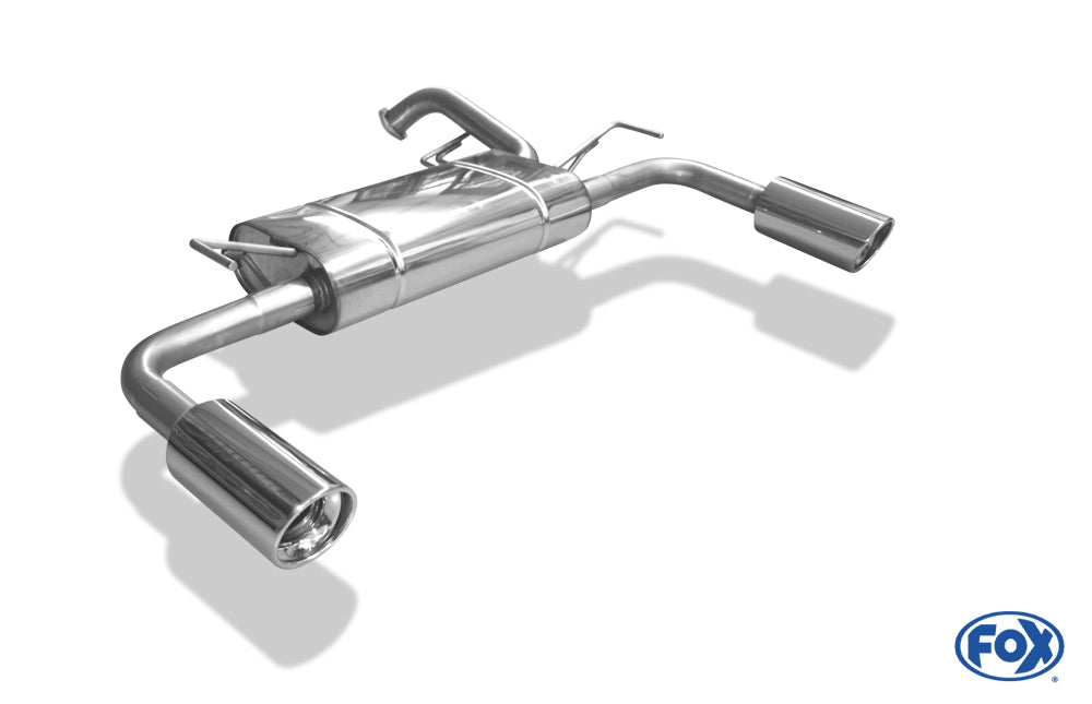 Mitsubishi Lancer CYO Stufenheck/ Sportback Diesel Endschalldämpfer quer Ausgang rechts/links - 1x100 Typ 17 rechts/links