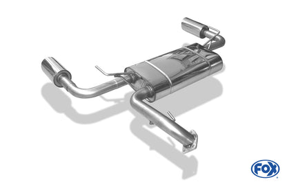 Mitsubishi Lancer CYO Stufenheck/ Sportback Diesel Endschalldämpfer quer Ausgang rechts/links - 1x100 Typ 17 rechts/links