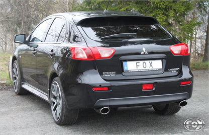 Mitsubishi Lancer CYO Stufenheck/ Sportback Benzin Endschalldämpfer quer Ausgang rechts/links - 115x85 Typ 32 rechts/links