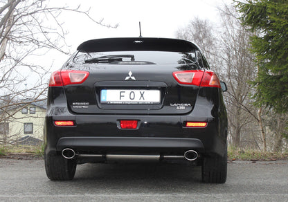 Mitsubishi Lancer CYO Stufenheck/ Sportback Benzin Endschalldämpfer quer Ausgang rechts/links - 115x85 Typ 32 rechts/links