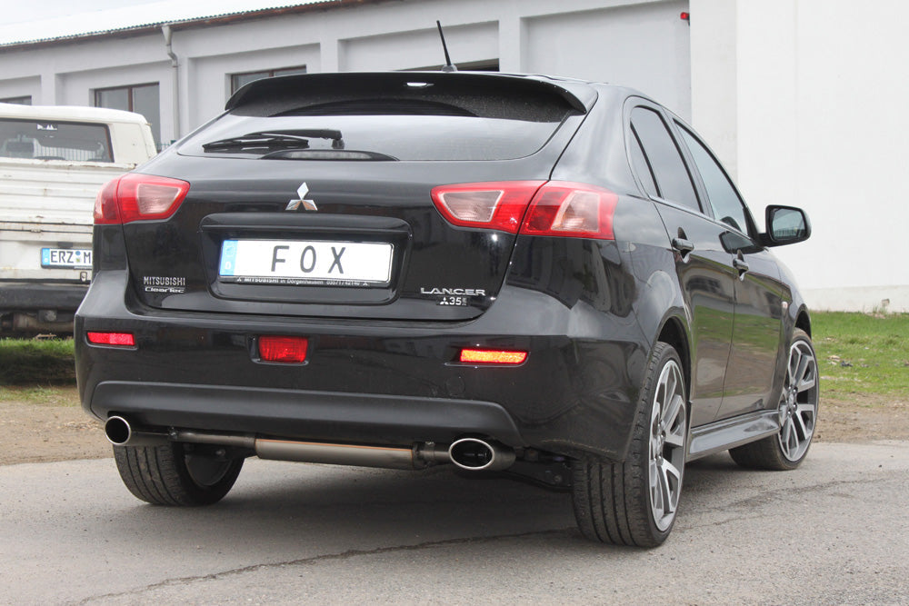 Mitsubishi Lancer CYO Stufenheck/ Sportback Diesel Endschalldämpfer quer Ausgang rechts/links - 115x85 Typ 38 rechts/links