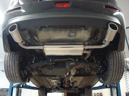 Mitsubishi Lancer CYO Stufenheck/ Sportback Diesel Endschalldämpfer quer Ausgang rechts/links - 115x85 Typ 38 rechts/links