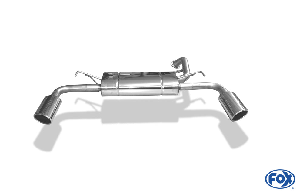 Mitsubishi Lancer CYO Stufenheck/ Sportback Diesel Endschalldämpfer quer Ausgang rechts/links - 115x85 Typ 38 rechts/links