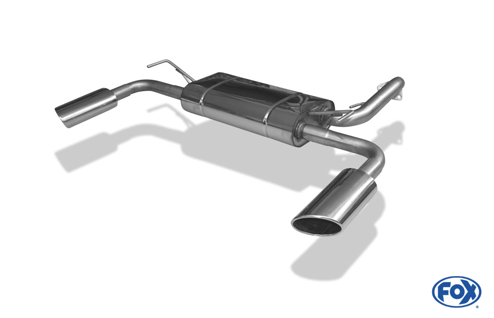 Mitsubishi Lancer CYO Stufenheck/ Sportback Benzin Endschalldämpfer quer Ausgang rechts/links - 115x85 Typ 38 rechts/links