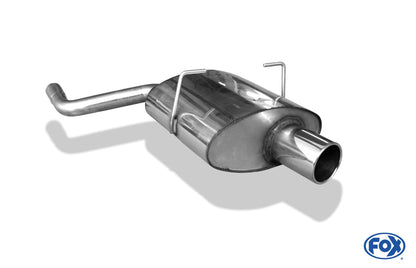 Mini One/ Cooper R50 Endschalldämpfer - 1x100 Typ 12