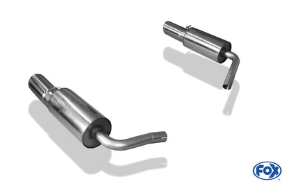 Mini Cooper Clubman R55 Endschalldämpfer rechts/links - 1x100 Typ 25 rechts/links