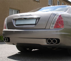 Maserati Quattroporte V Endschalldämpfer rechts/links - 2x90 Typ 17 rechts/links