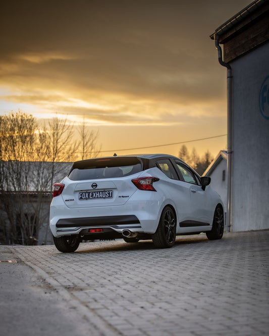FOX Nissan Micra K14 N Endschalldämpfer - 115x85 Typ 32