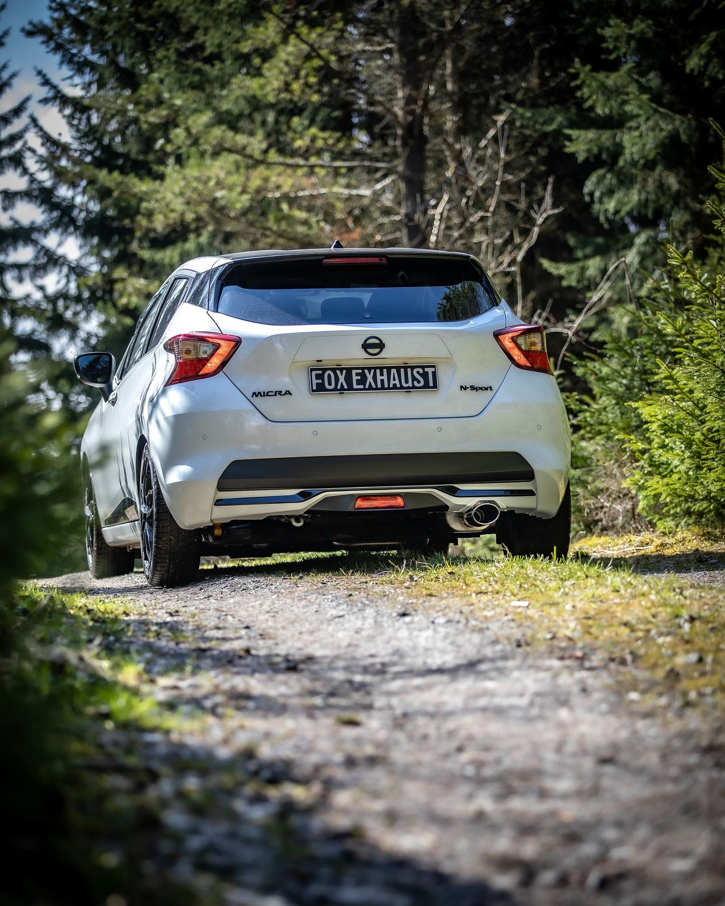 FOX Nissan Micra K14 N Endschalldämpfer - 115x85 Typ 32