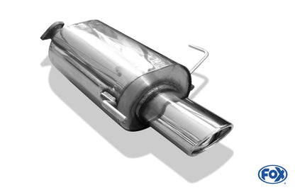 Nissan Almera Typ N15 Hatchback Endschalldämpfer - 115x85 Typ 33