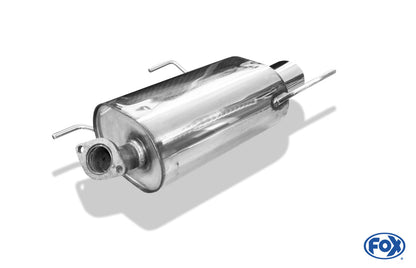 Nissan Almera Typ N15 Hatchback Endschalldämpfer - 115x85 Typ 33