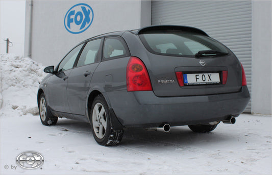 Nissan Primera P12 Traveller Endschalldämpfer Ausgang rechts/links - 1x90 Typ 12 rechts/links