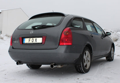Nissan Primera P12 Traveller Endschalldämpfer Ausgang rechts/links - 1x90 Typ 12 rechts/links