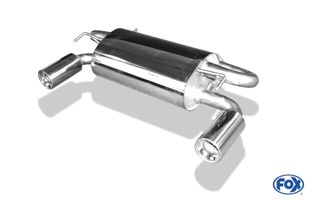 Nissan 370Z Endschalldämpfer quer Ausgang rechts/links - 1x100 Typ 13 rechts/links