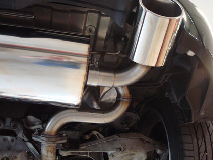 Nissan 370Z Endschalldämpfer quer Ausgang rechts/links - 129x106 Typ 32 rechts/links