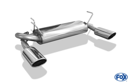 Nissan Juke - F15 (Allrad) Endschalldämpfer quer Ausgang rechts/links - 115x85 Typ 32 rechts/links