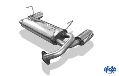 Nissan Juke - F15 (Allrad) Endschalldämpfer quer Ausgang rechts/links - 115x85 Typ 32 rechts/links